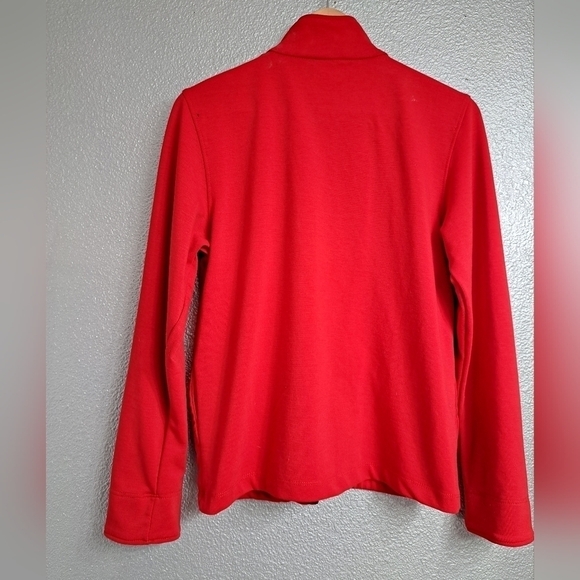 Allison Daley Red Embroidered Jacket With Black Cat Size XSP - Picture 8 of 9